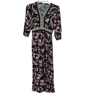Luna Chix Small Aztec Paisley Floral Dress NEW